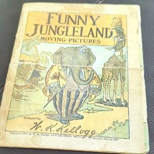 Vintage Kelloggs Jungleland Art